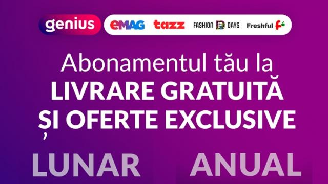 <b>eMAG introduce abonamentul lunar Genius, cu aceleași beneficii de transport gratuit incluse; Cât costă?</b>Dacă ai considerat că abonamentul eMAG Genius pe 1 an nu ți se potrivește tocmai bine, din pricina comenzilor puține pe care le realizezi în decursul celor 12 luni, iată că de astăzi ai o opțiune special gândită pentru tine. eMAG tocmai ce a anunțat 