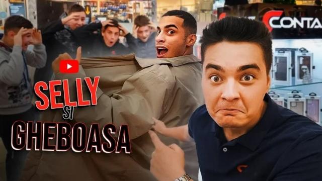 <b>Selly și Gheboasa angajați de CONTAKT pentru o zi; Influencerii au vândut huse și folii pentru smartphone-uri în mall (Video)</b>Despre CONTAKT mai scriem din când în când, fiind un retailer care comercializează folii și huse pentru smartphone-uri, inclusiv modele personalizate numai bune de cadou. Sunt și multe puncte fizice în România de unde îți poți achiziționa accesorii