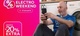 Electro Weekend aduce extra-reduceri pe final de săptămână la eMAG: Telefoane mobile, smartwatch-uri, televizoare, chiar și electrocasnice