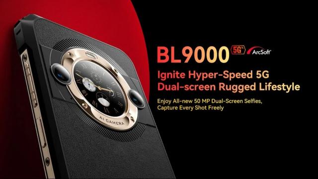 <b>Blackview BL9000 5G a debutat! Smartphone robust cu baterie de 8800 mAh, încărcare ultra-rapidă la 120W, display secundar în spate</b>Noutătile nu vin doar din SUA în această perioadă, dar și din China, întrucât Blackview a prezentat un nou smartphone robust destul de interesant. E vorba despre modelul Blackview BL9000, un telefon rezistent ce aduce un ecran secundar în partea din spate