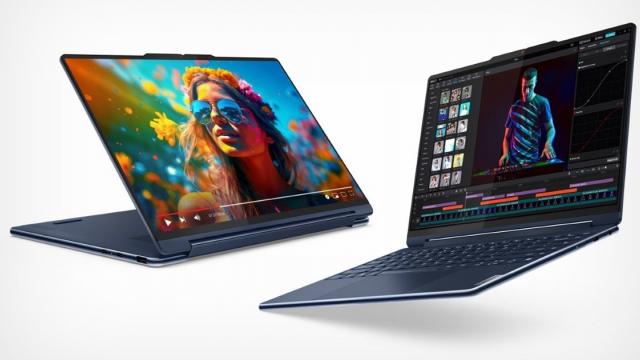 <b>CES 2024: Ultrabook-urile Lenovo Yoga 9i și 7i au debutat, cu CPU-uri Intel Core Ultra de top, design elegant și confortabil</b>Lenovo a ales să lanseze noile sale laptopuri din gama Yoga din acest an în cadrul CES 2024. Au sosit astfel modelele Yoga 9i și Yoga 7i, ultrabook-uri 2-in-1 ce aduc un design elegant, confortabil. Ambele promit performanță de top având parte de CPU-uri