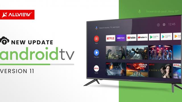 <b>Allview oferă o nouă versiune Android TV pentru smart TV-urile din portofoliu! Iată modelele vizate</b>Visual Fan S.A., compania românească care deține brand-ul Allview, a anunțat actualizarea sistemului de operare Android TV pentru o serie de televizoare din portofoliu. Nu știu cât de mulți știu de faptul că Allview e prezentă pe piața de televizoare sub 