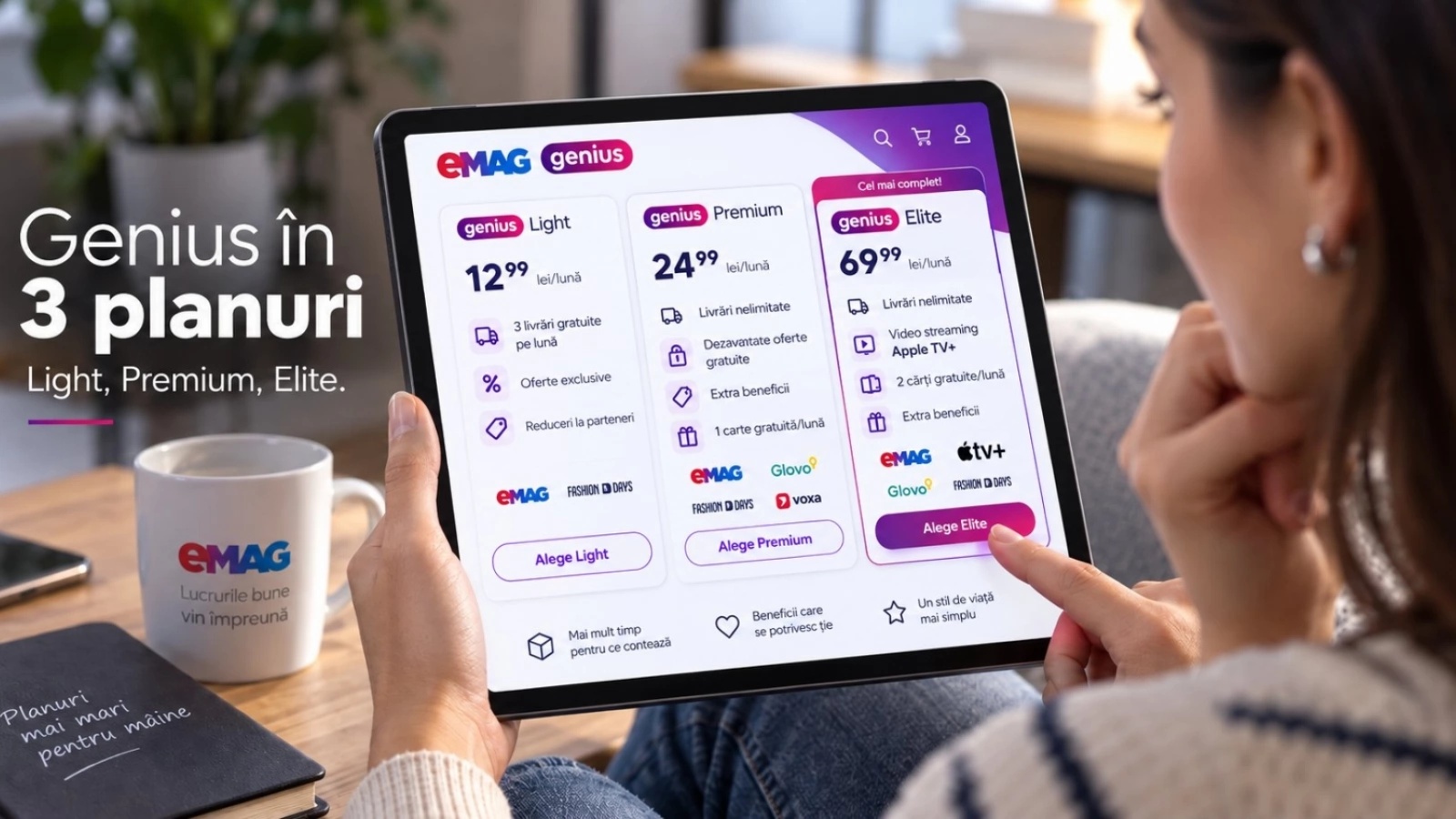 Rămâi pe Genius? La următoarea reînnoire automată, eMAG îți dublează prețul abonamentului