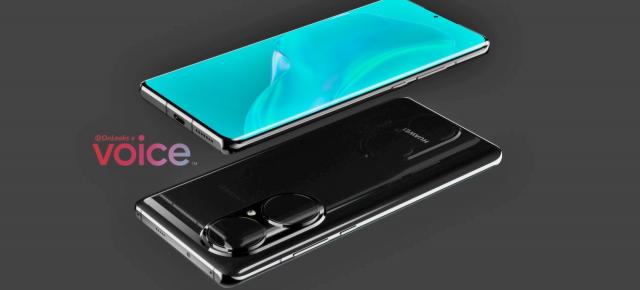 Huawei P50 Pro primeşte noi randări, cu design de cameră complet atipic, în forma cifrei "8"
