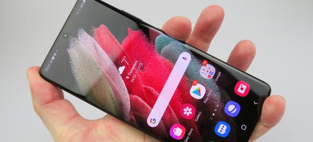 Samsung Galaxy S21 Ultra 5G: Display excelent calibrat, la consum şi luminozitate, culori
