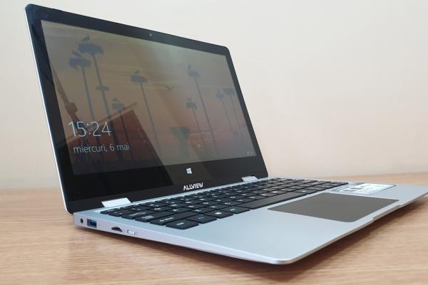 Prezentare Allview Allbook Y-100; Laptop convertibil ideal pentru școala de acasă, ce vine la preț accesibil și cu Windows 10 Home preinstalat