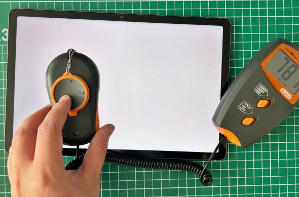 Samsung Galaxy Tab S10 FE - Test luminozitate: Luminozitate (1).jpg
