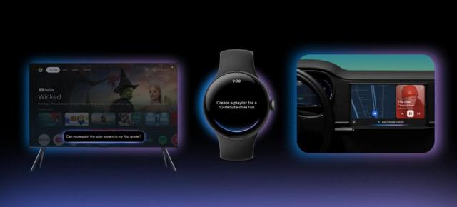 Google extinde prezența lui Gemini! De acum pe smartwatch-uri, televizoare și chiar automobile
