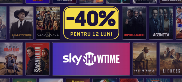 40% reducere la SkyShowtime în România; Ce trebuie să faci să te califici?