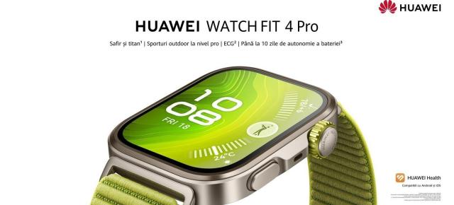 Preț și disponibilitate HUAWEI Watch Fit 4 Pro în România