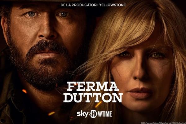 Un nou serial ajunge pe SkyShowtime! Dutton Ranch debutează pe 22 mai, cu Kelly Reilly și Cole Hauser în rolurile principale