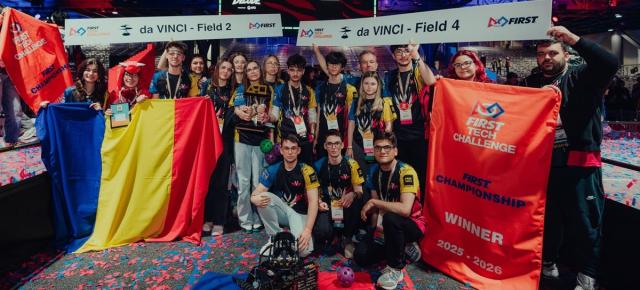 România e din nou Campioana Mondială la Robotică; finala s-a disputat între două echipe românești de elevi