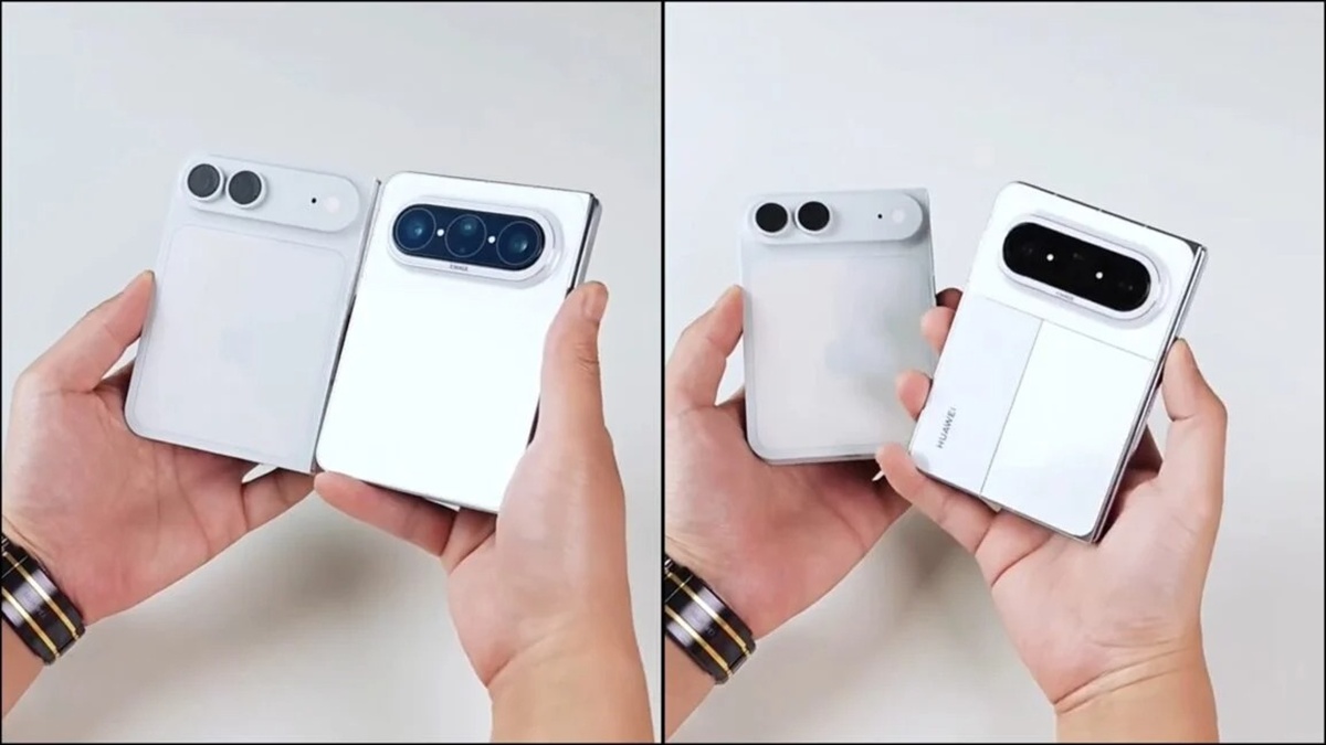 iPhone Ultra apare într-un clip alături de Huawei Pura X Max; Iată ce diferențe apar la dimensiuni și format