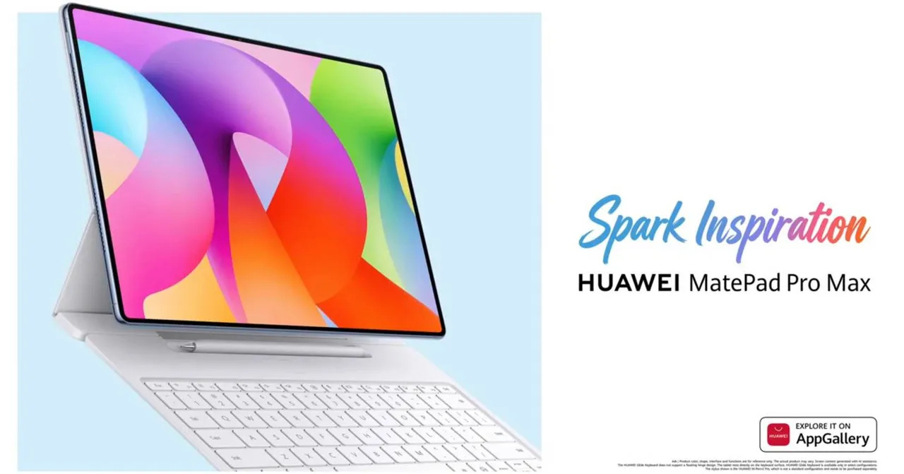 Huawei MatePad Pro Max va avea doar 4.7 mm grosime, tabletă de 13.2 inch gata de lansare pe 7 mai