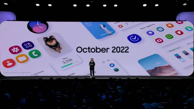 <b>OneUI 5.0 bazat pe Android 13 se va livra pe seria Samsung Galaxy S22 până la final de lună</b>Așa cum se vehicula și în urmă cu doar câteva zile, iată că în cadrul Samsung Developer Conference 2022 a fost anunțată disponibilitatea lui OneUI 5.0. Acest release bazat pe Android 13 va fi distribuit oficial pe telefoanele din seria