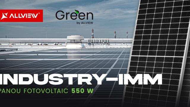 <b>Portofoliul Allview Industry - IMM este completat de noul panou fotovoltaic industrial de 550 W</b>Anul 2022 a însemnat pentru Visual Fan extinderea prezenței în zona panourilor fotovoltaice, fiind fondat cu această ocazie segmentul Allview Industry. Acesta din urmă se ocupă cu soluții energetice, iar după ce pe final de lună septembrie 