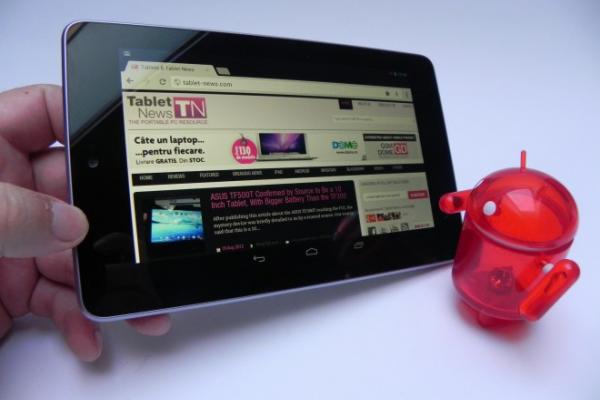 ASUS afirmă că au fost vândute 1 milion de unități Nexus 7 pe lună În ultimul trimestru
