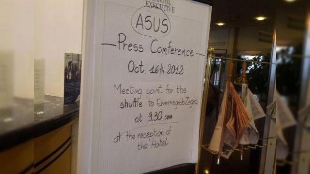 Suntem În Milano, pentru lansarea Asus Padfone 2; Suntem Încântați să fim aici!