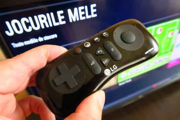 LG Game TV LED 80 cm Review: televizor jucăuş cu joystick la pachet, 3 jocuri preinstalate (Video)