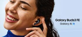 IFA 2025: Samsung lansează Galaxy Buds3 FE, căști wireless cu AI și ANC, cu design ergonomic