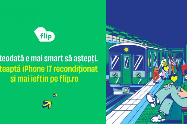 Câteodată e mai smart să aștepți; așteaptǎ iPhone17 recondiționat și mai ieftin pe Flip.ro