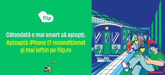 Câteodată e mai smart să aștepți; așteaptǎ iPhone17 recondiționat și mai ieftin pe Flip.ro