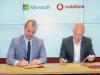 Vodafone şi Microsoft au semnat un acord pentru digitalizarea României