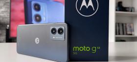 Motorola Moto G53 5G: Design arătos cu finisaj sidefat și mat pentru panoul spate, muchii plate