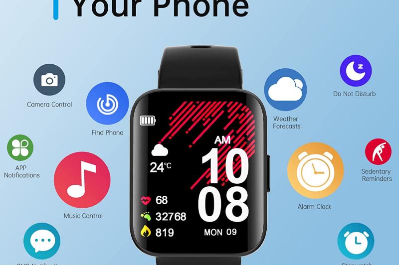 Smartwatch Kuizil K21 - Galerie foto: 71iDnIEm0AL._AC_SL1500_.jpg