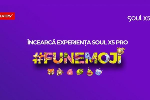 Allview Soul X5 Pro primeşte funcţia Fun Emoji: emoji-uri dinamice care se mişcă odată cu faţa ta