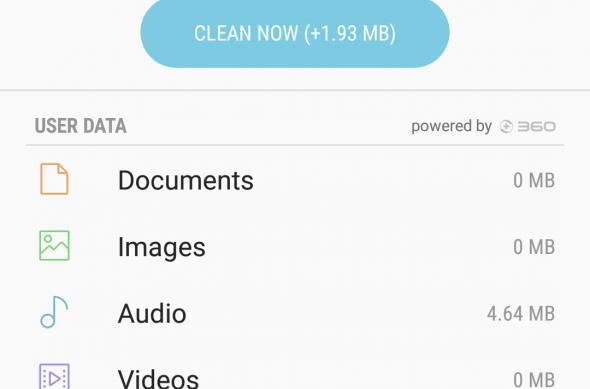 Interfață grafică Samsung Galaxy A9 (2018) (capturi de ecran): Screenshot_20181127-182145_Device maintenance.jpg