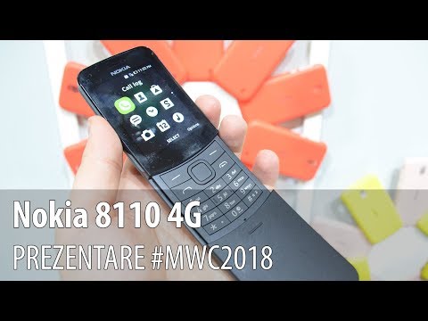 Nokia 8110 4G - Video-prezentare hands-on de la #MWC2018 din Barcelona