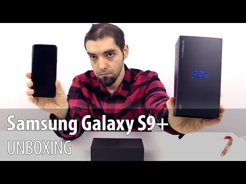 Samsung Galaxy S9+ Video Unboxing în Limba Română