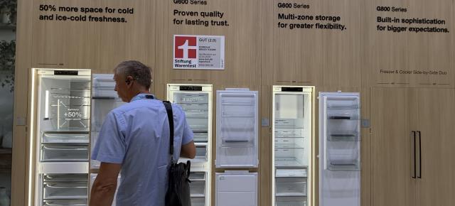 IFA 2026: Am văzut frigiderele Gorenje G600 și G800; mult spațiu și modele care dispar în mobilier