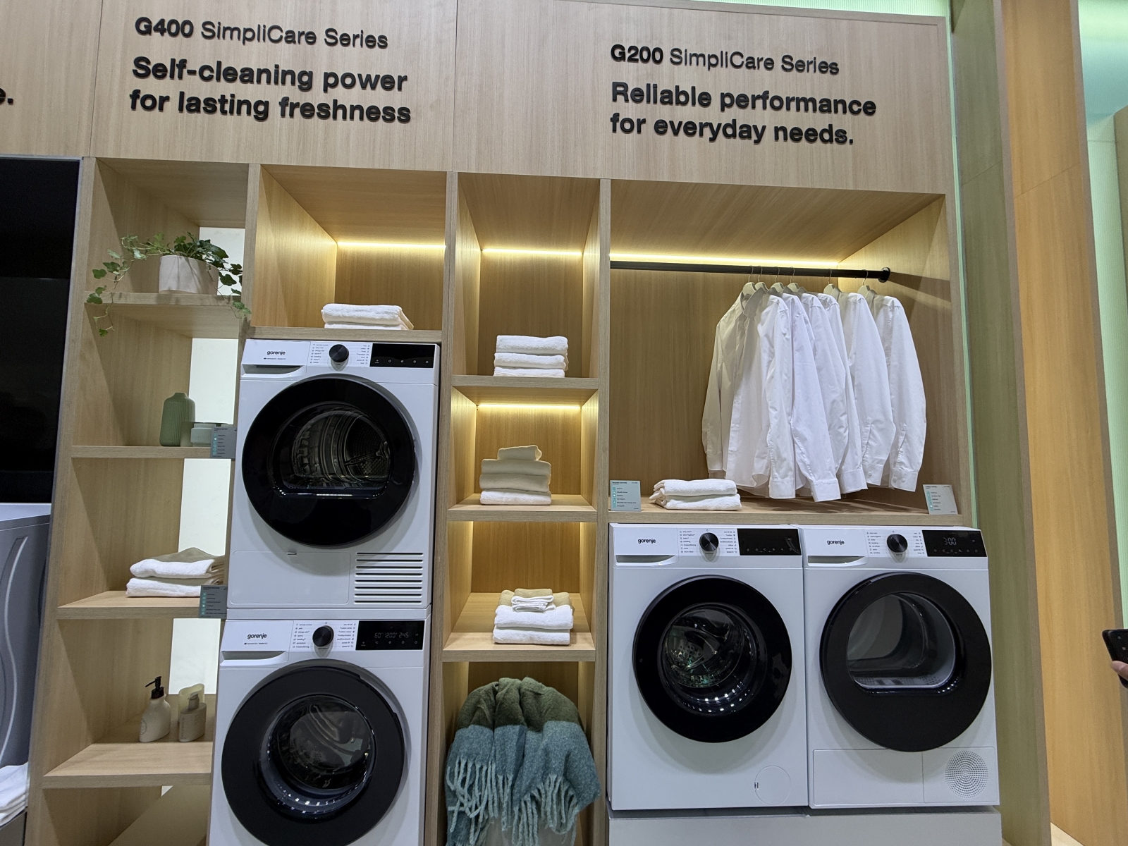 La IFA 2026 am regăsit seria Gorenje SimpliCare G800 (galerie)