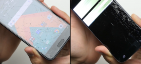 HTC 10 versus Samsung Galaxy S7 într-un drop test dur: sticla cedează prima (Video)