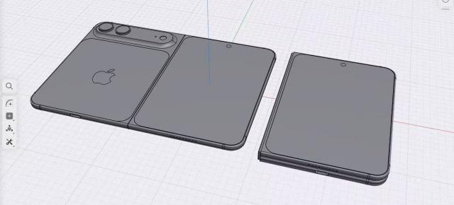 iPhone Fold apare în randări CAD: Ce indică noile imagini despre primul telefon pliabil Apple?