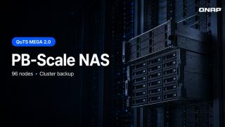 QNAP QuTS MEGA 2.0 pregătește NAS-ul pentru petabytes: până la 96 de noduri și backup între clustere