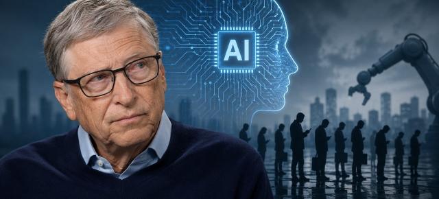 Bill Gates avertizează că lumea nu are un plan pentru era AI: joburi pierdute, riscuri de securitate și taxe pentru roboți