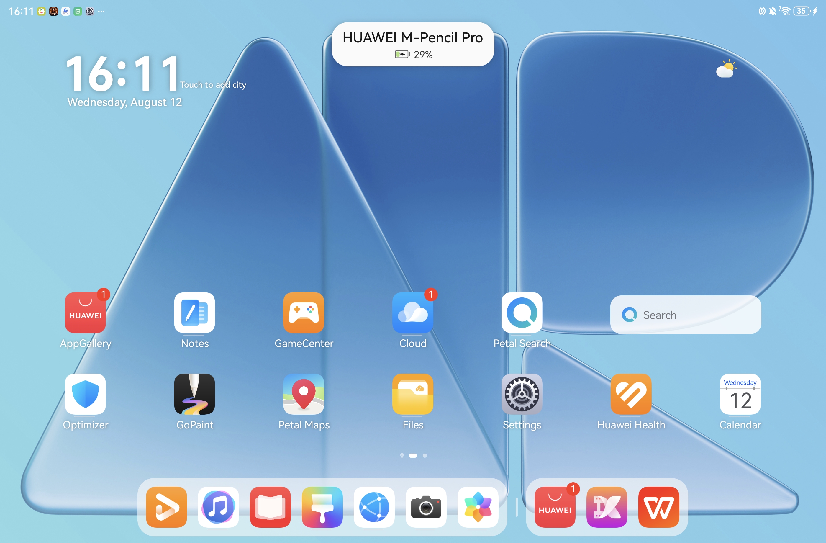Huawei MatePad Air (2026) - Screenshots (galerie)