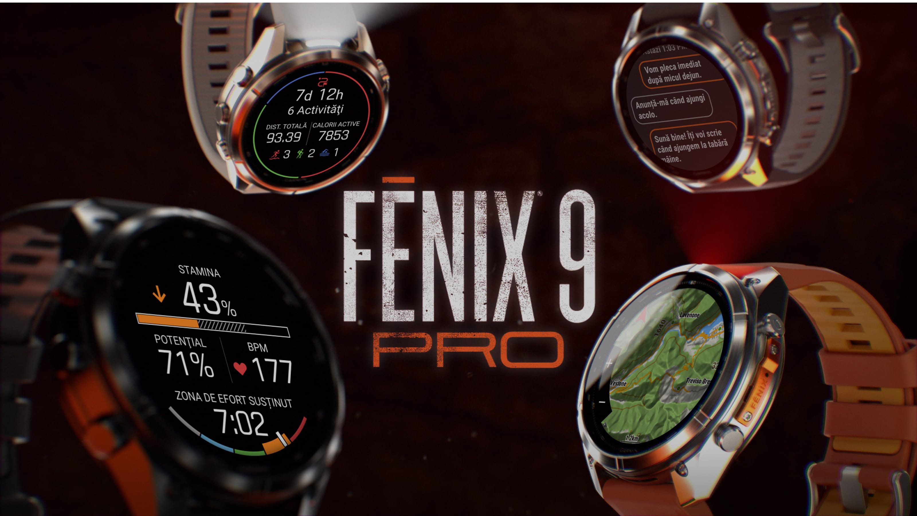 Preț și disponibilitate Garmin fēnix 9 Pro în România