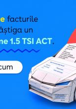 O campanie interesantă pentru clienții DIGI; Plata online a facturilor poate aduce un VW Golf prin tragere la sorți