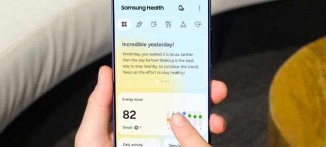 Samsung Health s-a reinventat, cu interfața nouă și funcții de sănătate calibrate de AI