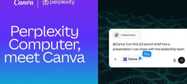 Canva extinde ecosistemul AI și permite transformarea briefingurilor generate de Perplexity în proiecte vizuale complete