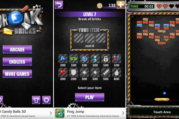 Break Bricks review (Allview A5 Smiley): o Întoarcere plăcută la Arkanoid (Video)