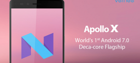 Vernee Apollo X va fi primul smartphone deca-core de pe piață livrat cu Android 7.0 Nougat din fabrică; debutează la MWC 2017!