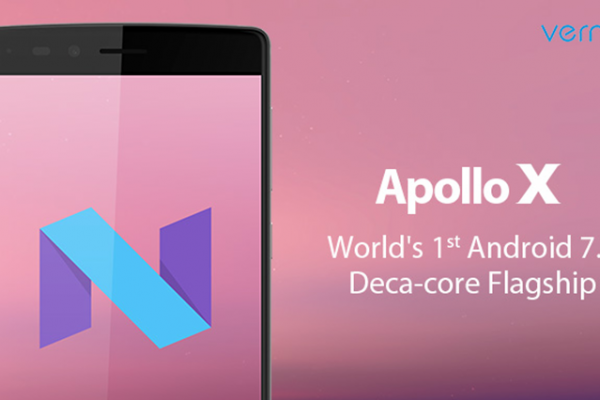 Vernee Apollo X va fi primul smartphone deca-core de pe piață livrat cu Android 7.0 Nougat din fabrică; debutează la MWC 2017!