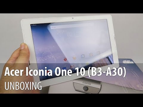 Acer Iconia One 10 (B3-A30) Video Unboxing în Limba Română