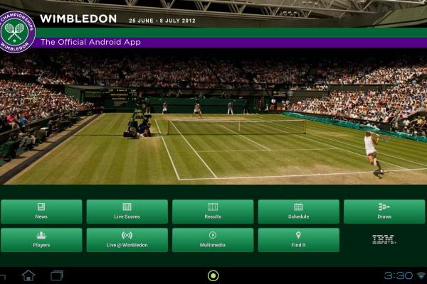 Aplicația oficială Wimbledon 2012 review - detalii despre jucători, live feed audio și altele! (Video)
