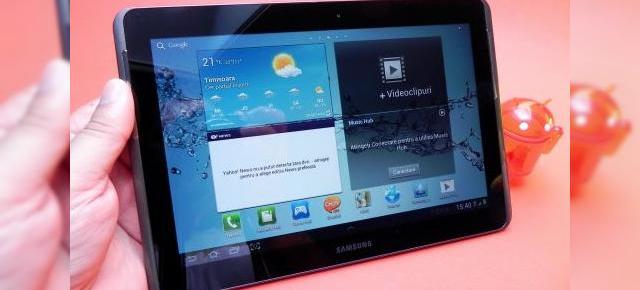 Review Samsung Galaxy Tab 2 10.1 - tabletă cu design plăcut, În sfârșit cu o interfață fluidă, dar totuși nimic nou... (Video)